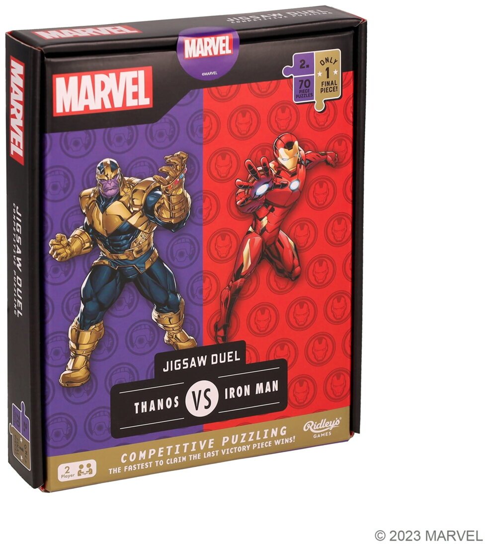 Jigsaw Duel - Thanos Vs Iron Man