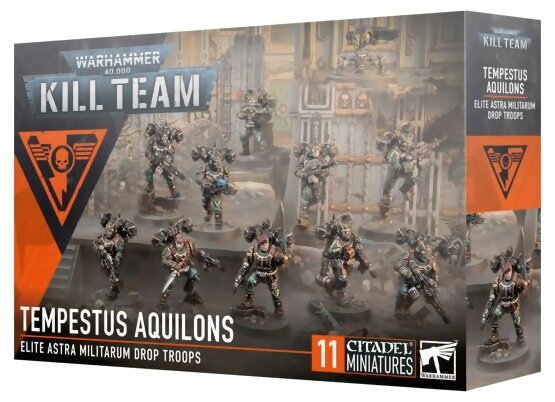 Kill Team - Elite Astra Militarium Drop Troops - Tempestus Aquilons