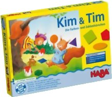 Kim & Tim Les écureuils aux couleurs et aux chiffres