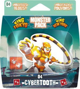 King of Tokyo / King of New York - Cybertooth - Monster Pack 04