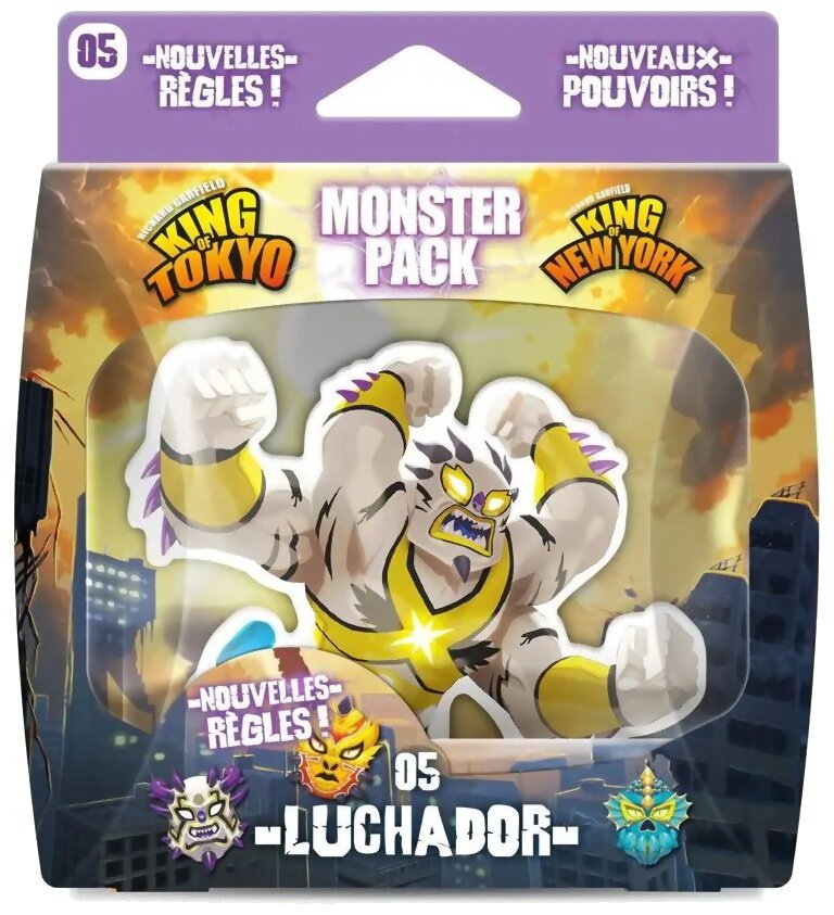 King of Tokyo : Luchador Monster Pack