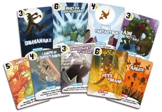King Of Tokyo - Promo Pack Tournoi 2013 - 11 cartes