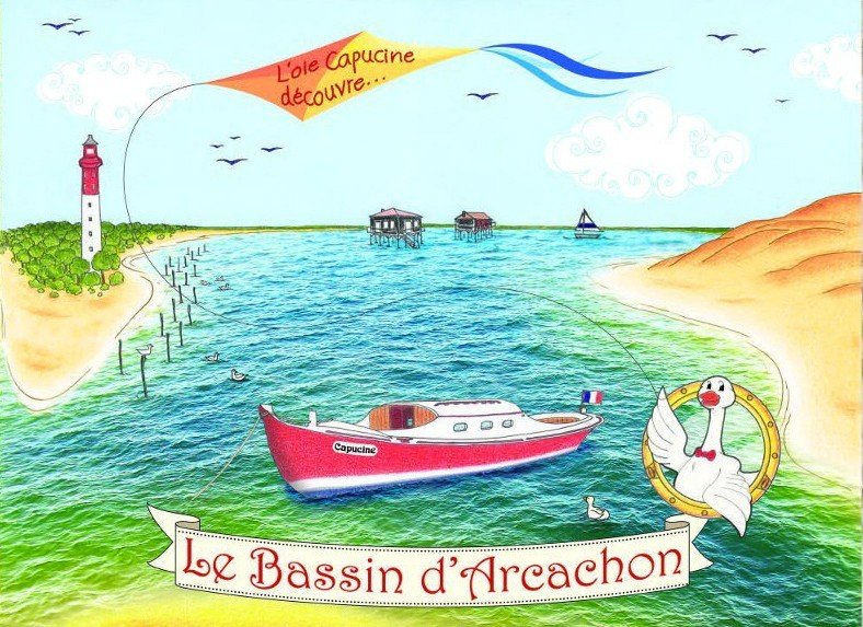 L'oie Capucine Découvre le Bassin d'Arcachon