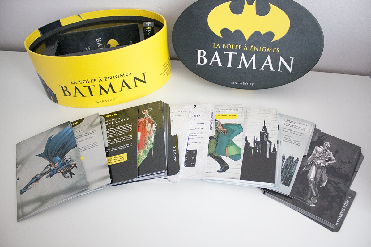 Photo: La boîte à énigmes - Batman