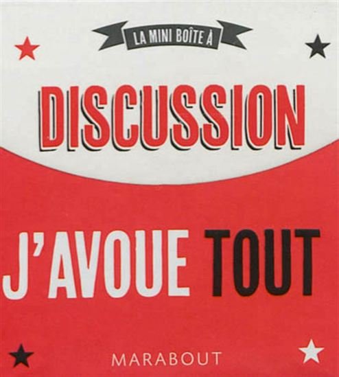 Photo: La mini boîte à discussion J'avoue tout !