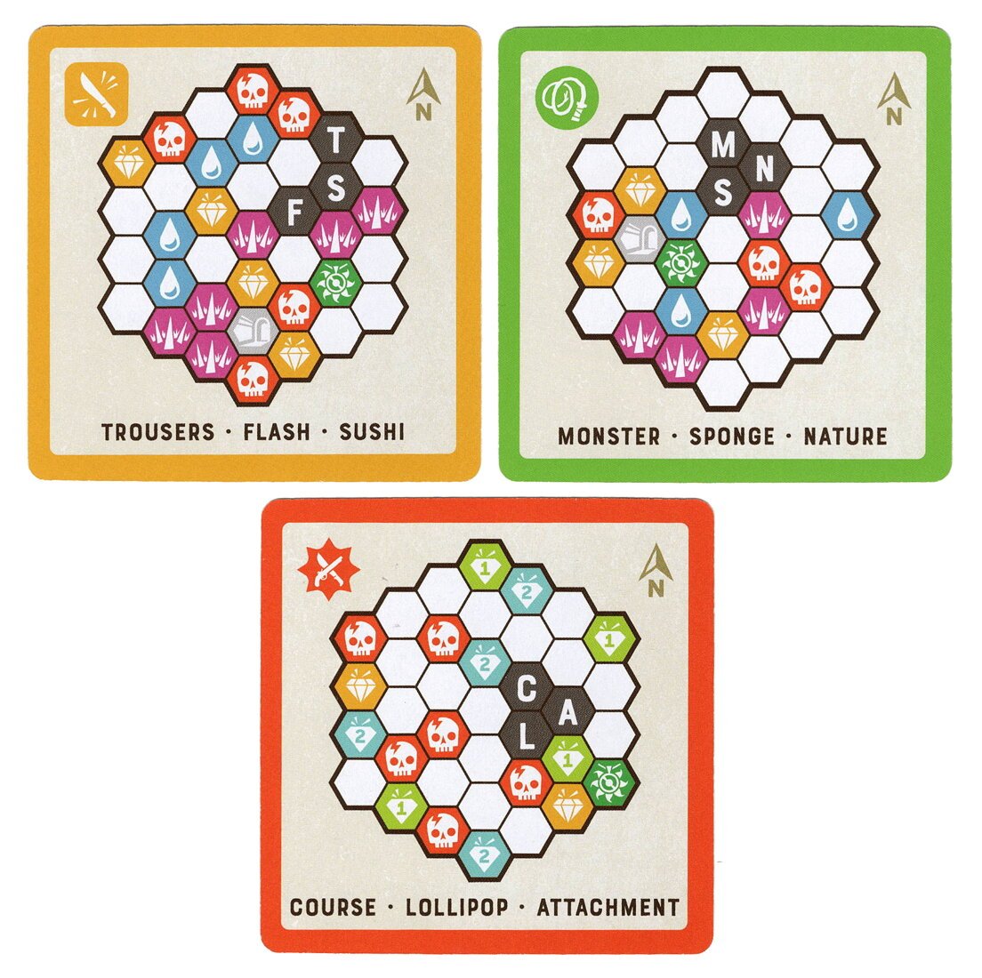 Landmarks - Game Boy Geek 2025 Map Cards