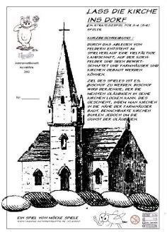 Lass die Kirche ins Dorf