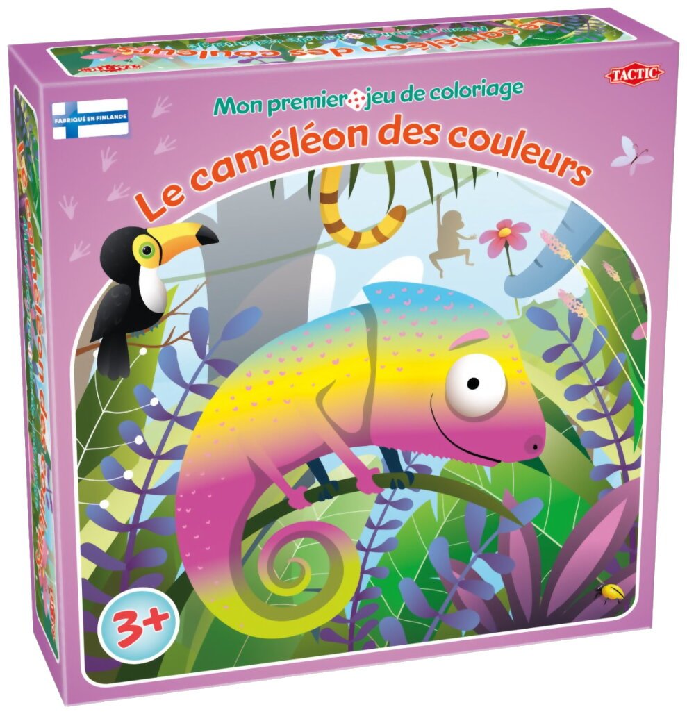 Le caméléon des couleurs