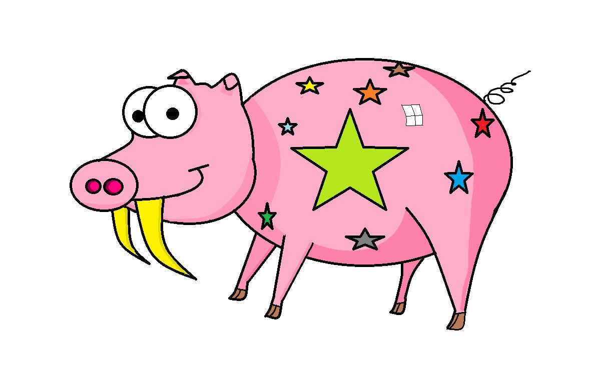 Le cochon à dents de sabre
