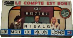 Le compte est bon! Le mot le plus long
