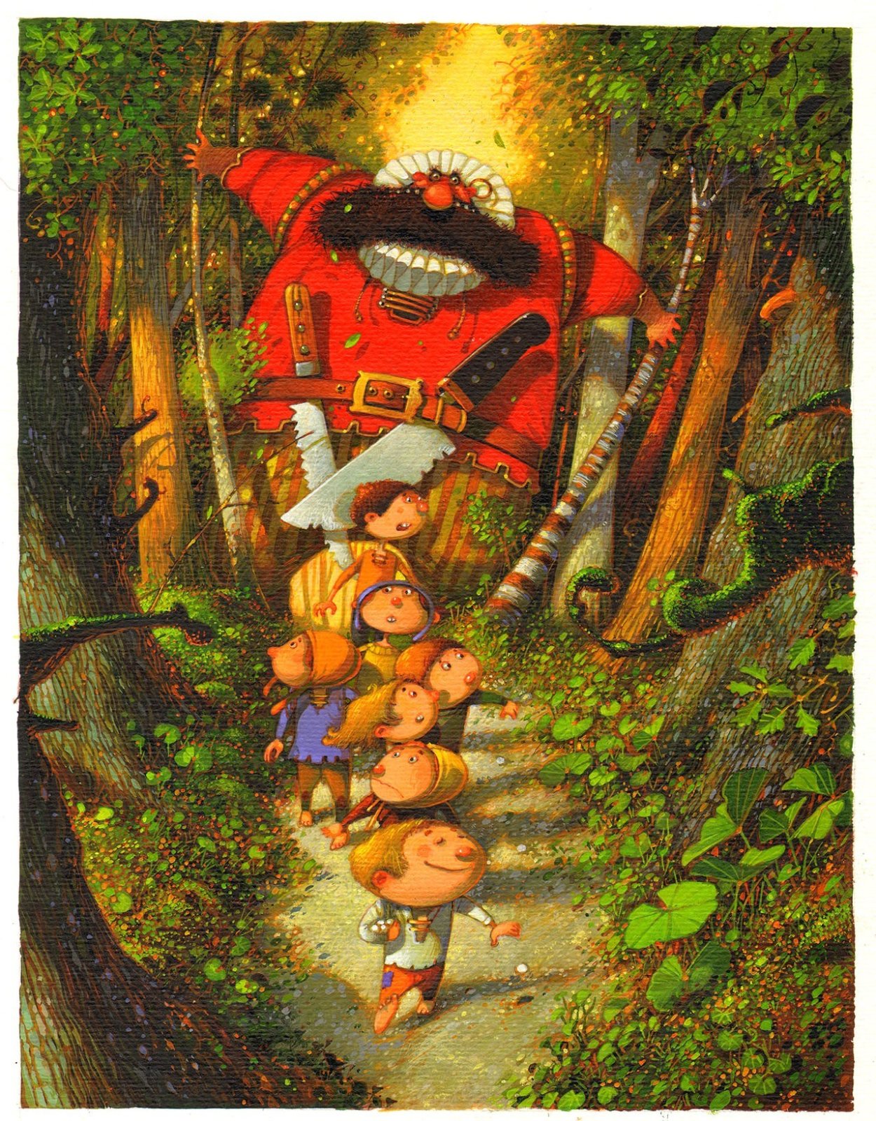 Le Petit Poucet et la forêt mystérieuse