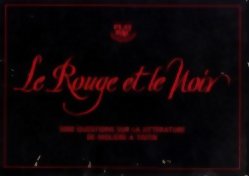 Le Rouge et le Noir