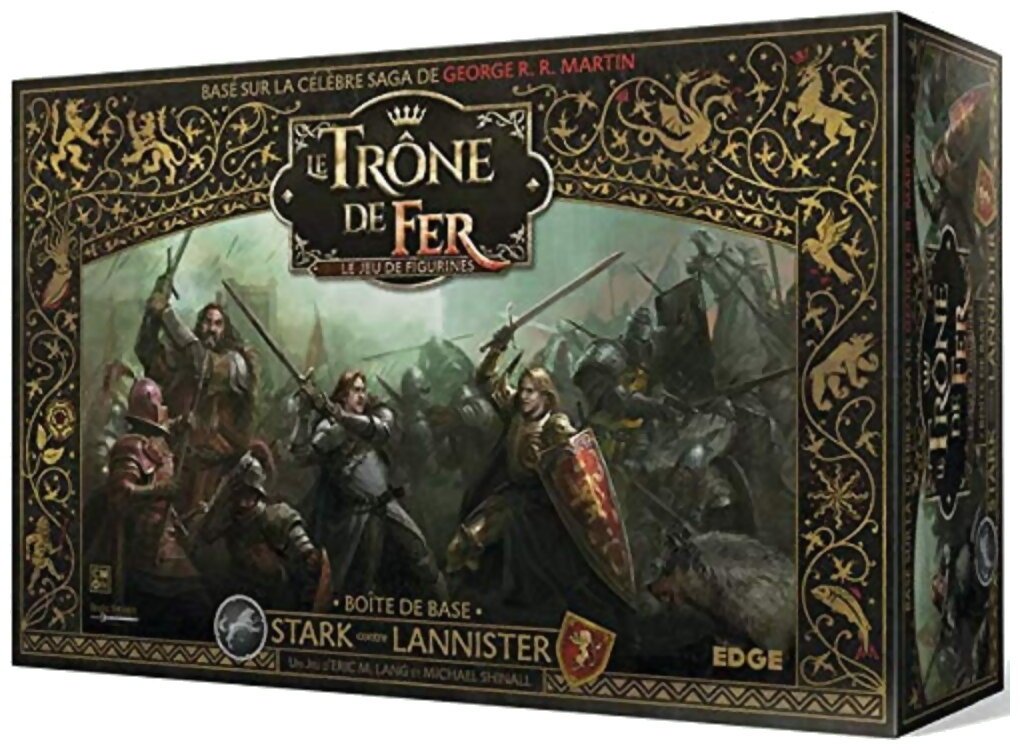 Le Trône De Fer JDF - Stark Contre Lannister - Boite De Base