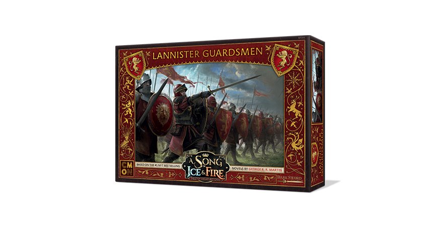Le Trône de Fer - le Jeu de Figurines - Gardes Lannister