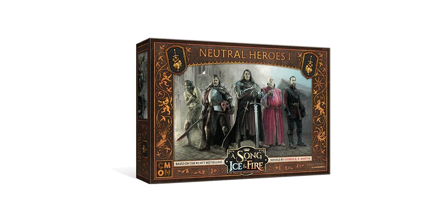 Le Trône de Fer - le Jeu de Figurines - Héros Neutres I