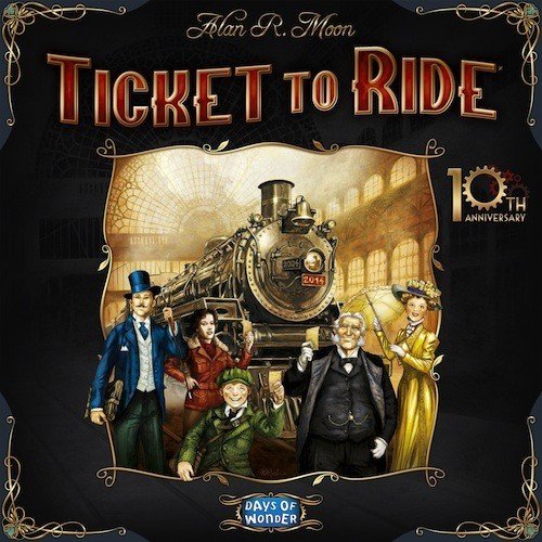 Les Aventuriers du Rail Edition 10ème Anniversaire