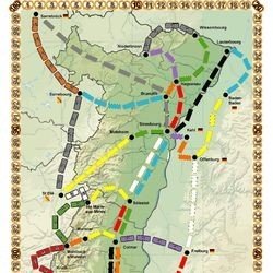 Les Aventuriers du Rail : Extension Alsace