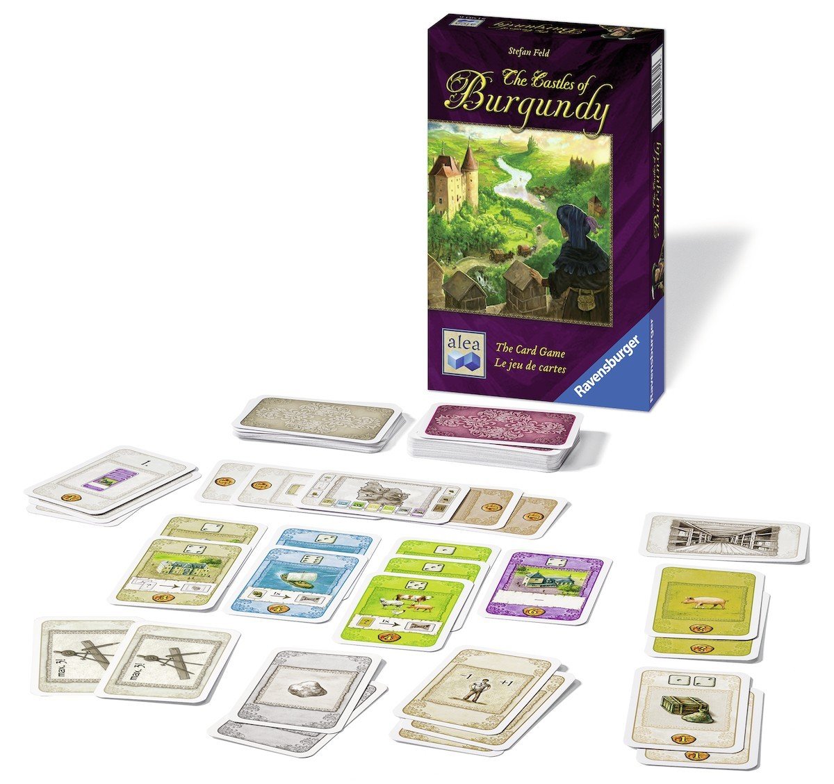 Les Châteaux de Bourgogne - le Jeu de Cartes