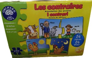 Les contraires - Association des puzzles