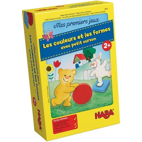 Les couleurs et les formes avec petit ourson