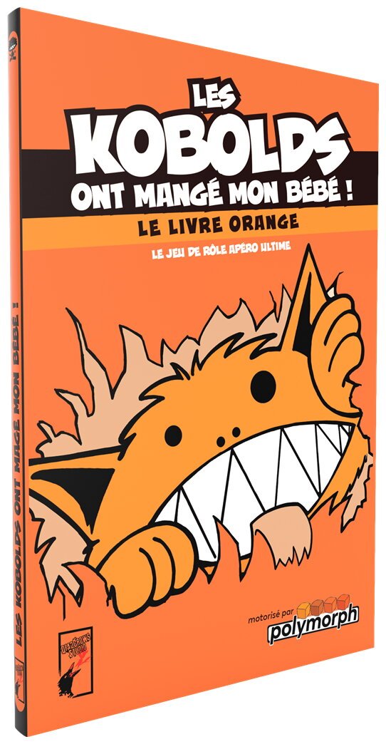 Les kobolds ont mangé mon bébé ! - Le livre orange