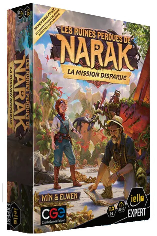 Les Ruines Perdues De Narak - La Mission Disparue
