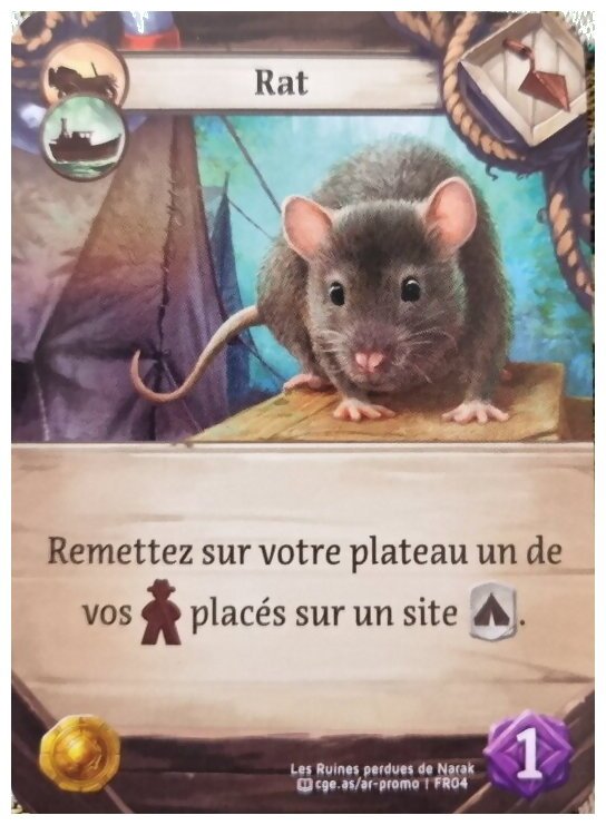 Les ruines perdues de Narak - Rat