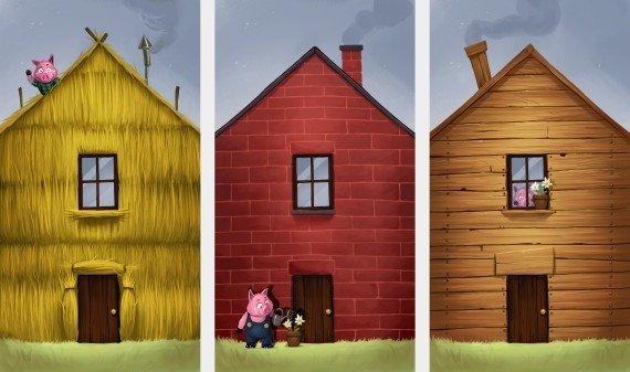 Les Trois Petits Cochons
