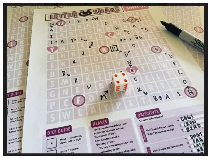 Letter Snake