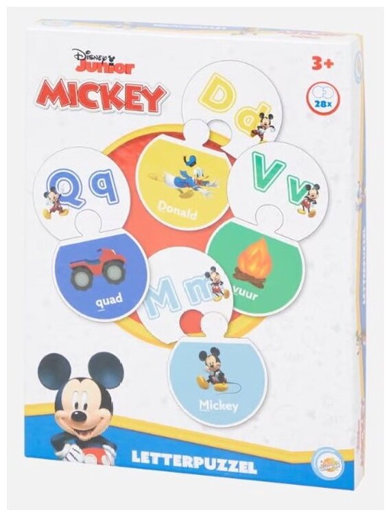 Letterpuzzel Mickey