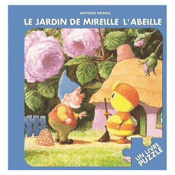 Livre Puzzle - Le Jardin De Mireille L'Abeille