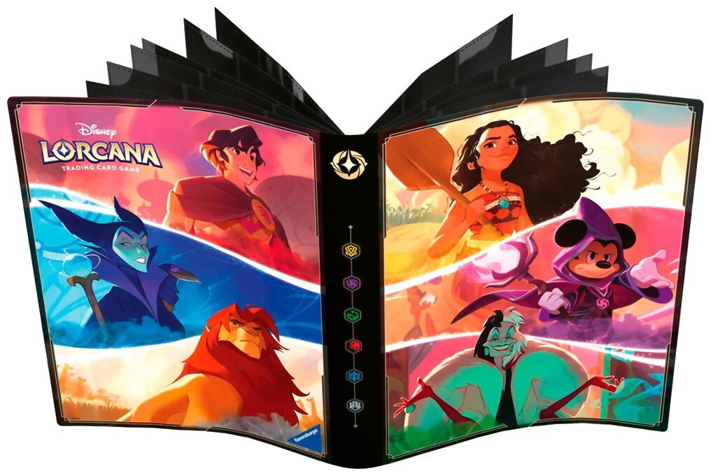 Lorcana - Portfolio 252 cartes - Personnages - Ciel Scintillant