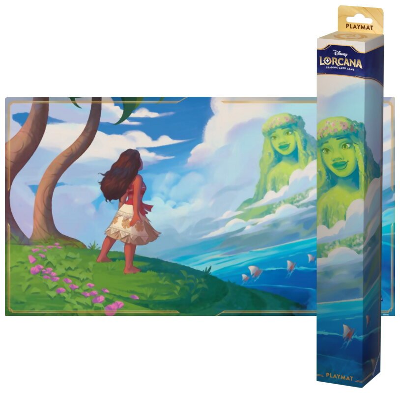 Lorcana - Tapis de jeu - Vaiana - Les Terres d'Encre