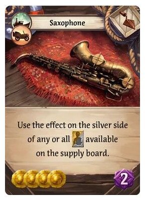 Lost Ruins of Arnak - Saxophone Promo Card