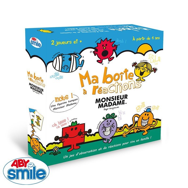 Ma Boîte à réactions : Monsieur Madame