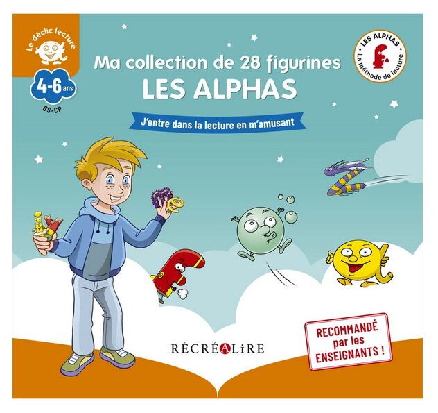 Ma Collection De 28 Figurines - Les Alphas - J'entre dans la lecture en m'amusant
