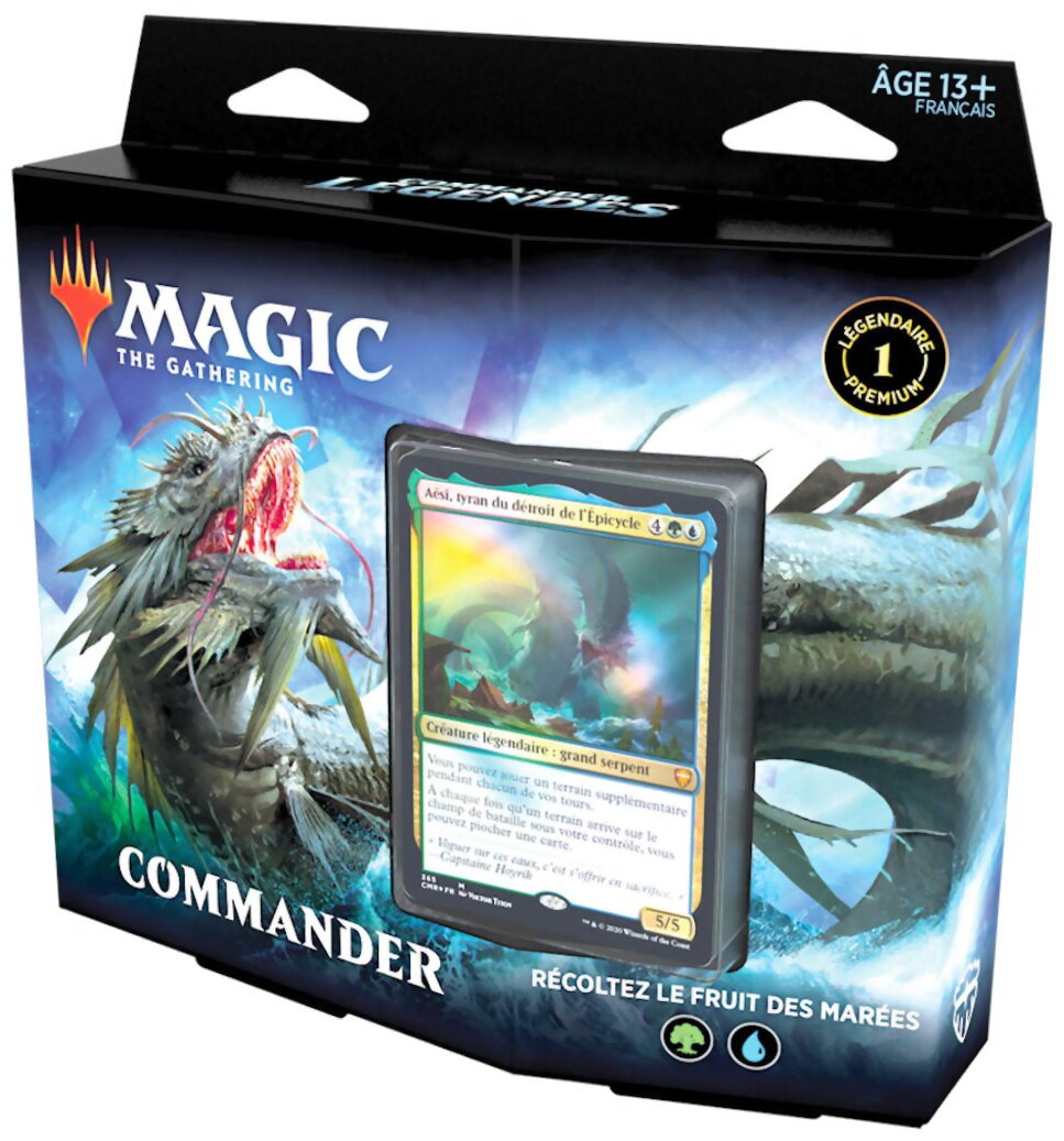 Magic - Commander - Aési - Récoltez le Fruit des Marées