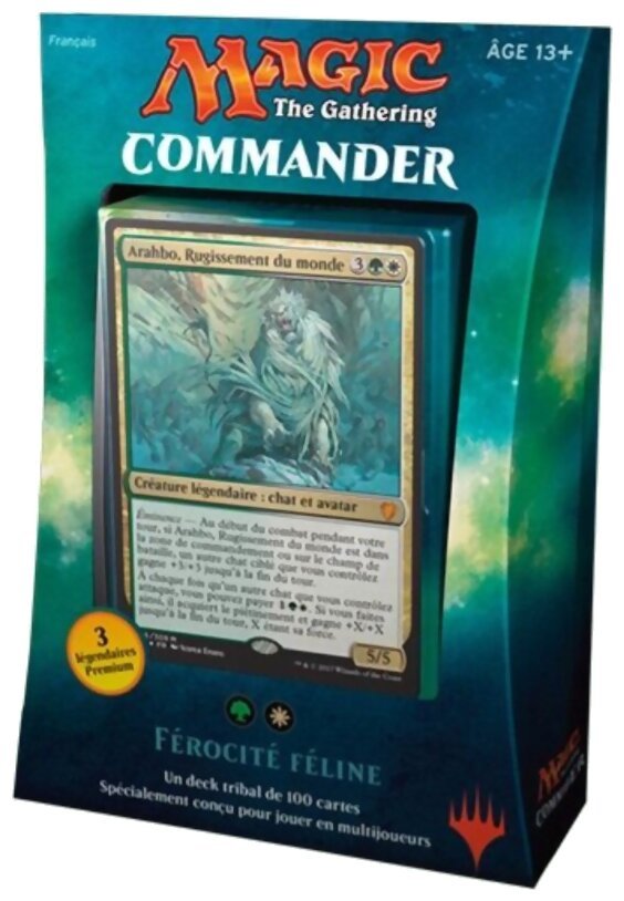 Magic  - Commander - Férocité Féline - 2017