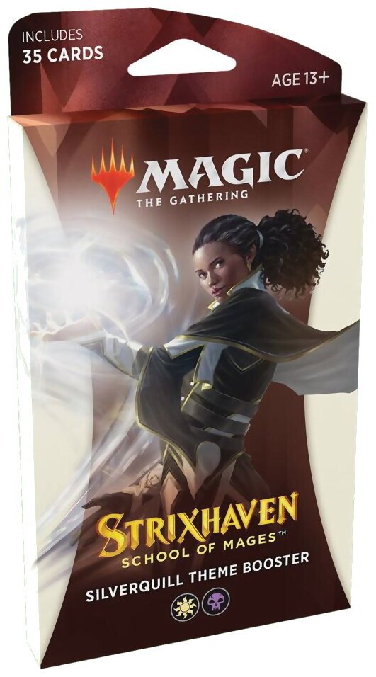Magic The Gathering - Booster Thématique Plumargent - Strixhaven L'académie Des Mages
