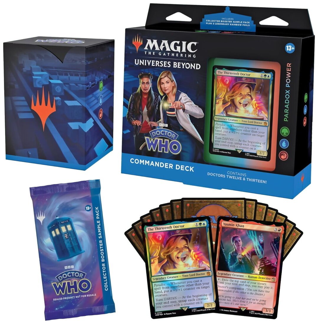 Magic The Gathering - Paradox Powers - Doctor Who Commander Deck