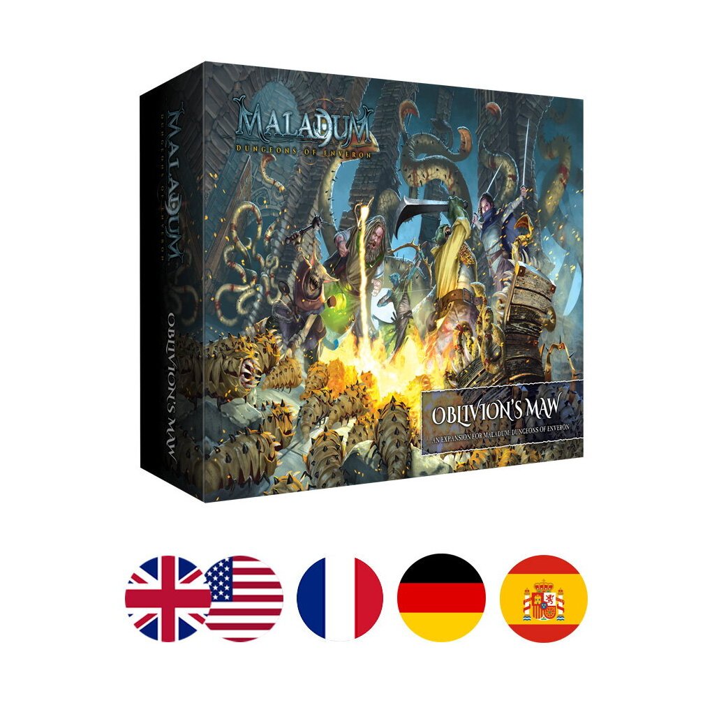 Maladum – Oblivion's Maw Expansion - Dungeons Of Enveron
