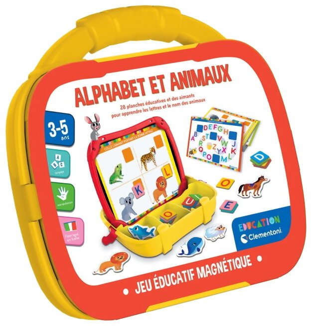 Malette Magnétique - Alphabet Et Animaux
