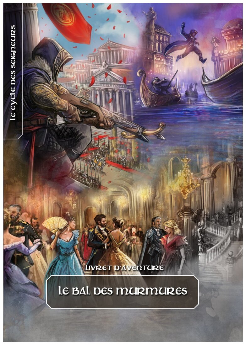 Malhya - Le Cycle Des Seigneurs - Le Bal Des Murmures - Livret D'Aventure