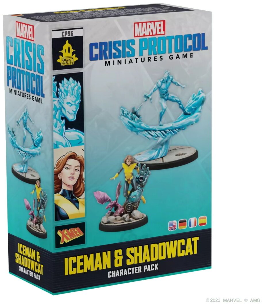 Marvel Crisis Protocol - Iceman & Shadowcat - Character Pack