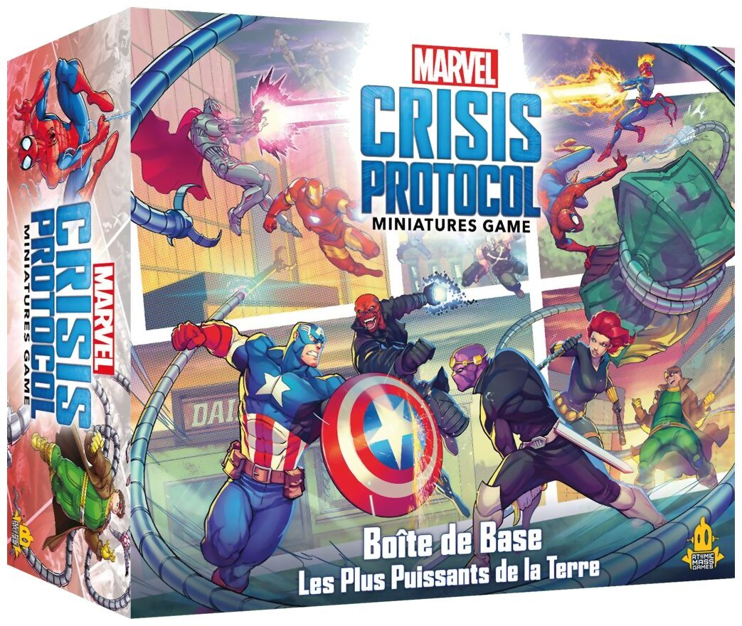 Marvel Crisis Protocol - Les Plus Puissants de la Terre - Boite de Base