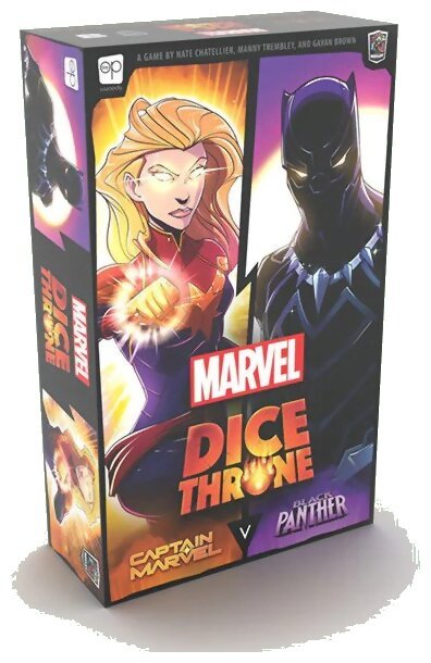 Marvel Dice Throne - Captain Marvel vs. Black Panther