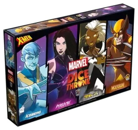 Marvel Dice Throne - Cyclope / Gambit / Malicia / Jean Grey