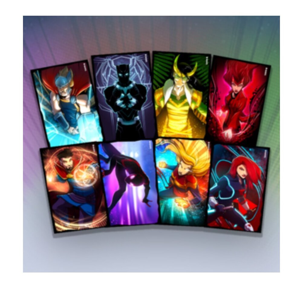 Marvel Dice Throne - Premium Sleeves Heroes Marvel