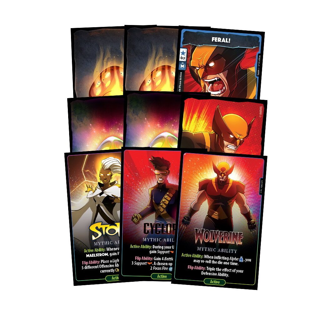 Marvel Dice Throne - X-Men Promo Card Set
