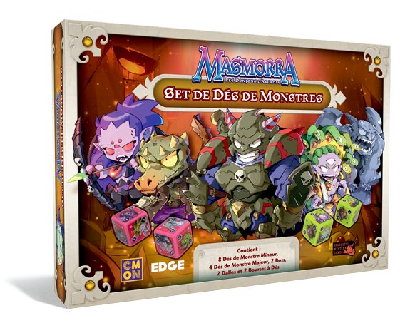 Masmorra : Les Donjons d'Arcadia - Set des dés monstres